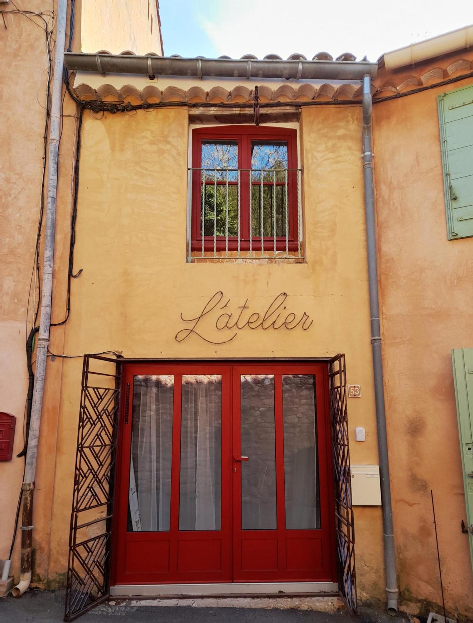 L'Atelier Au Coeur Du Village Roussillon  Ngoại thất bức ảnh